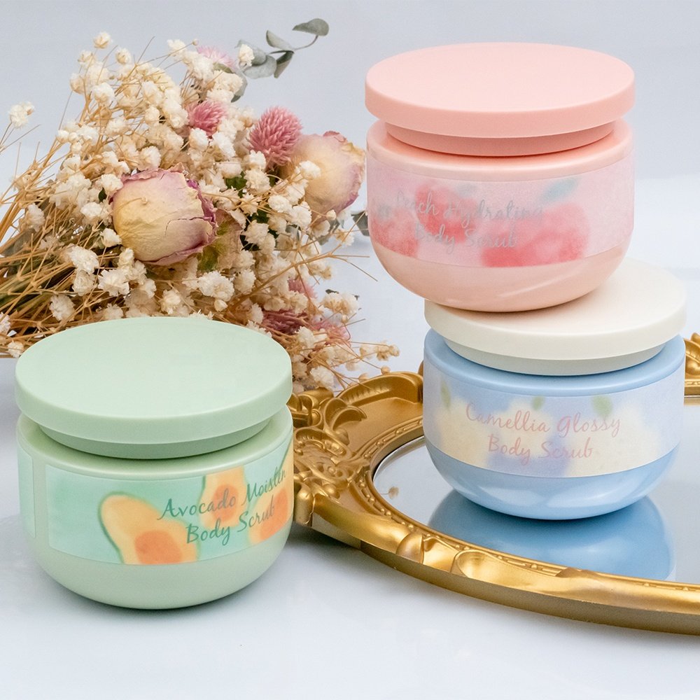 OEM Private Label Fruit Salt Face Body scrub Brightening exfoliating dull skin removal Organic Bulk Deep Cleaning Bath supplies