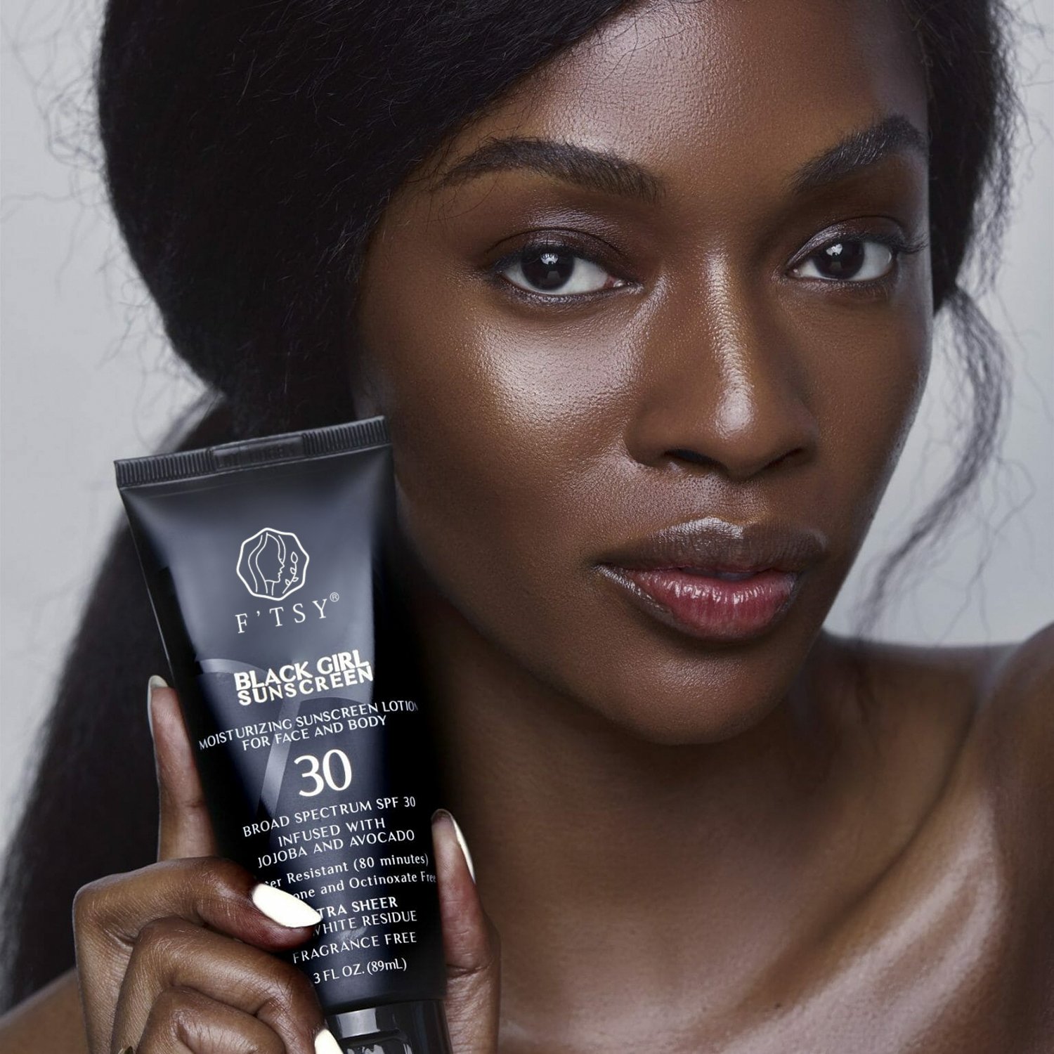 Private Label Prevent Sunburn Mineral UV Tinted Sunscreen Cream SPF 50 SPF 30 Vegan Sunscreen For Black Skin