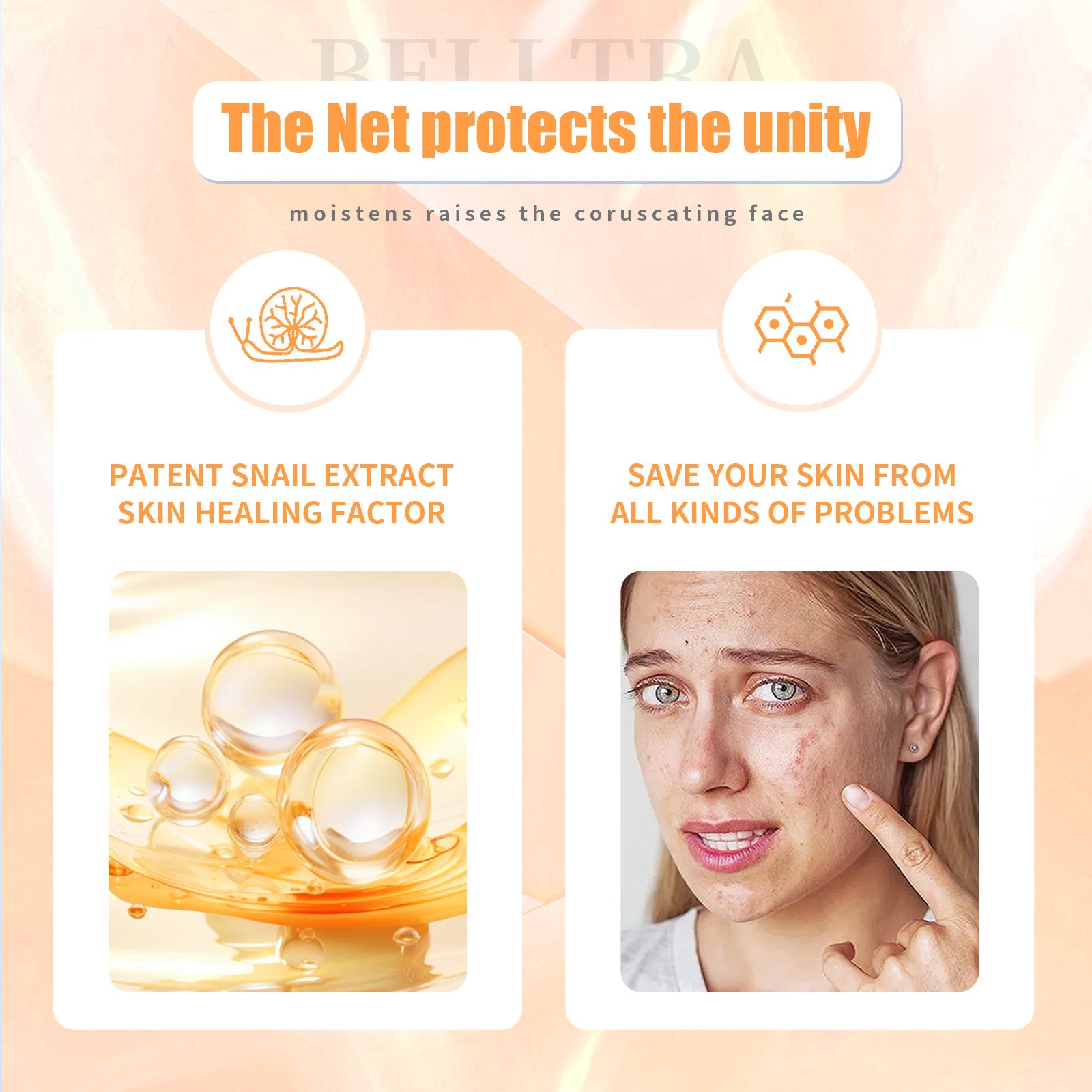 Wholesale 150ml Snail mucin gel cleanser facial cleanser Formulation and Soothing & Moisturizing Skin Care Dry Sensitive Skin