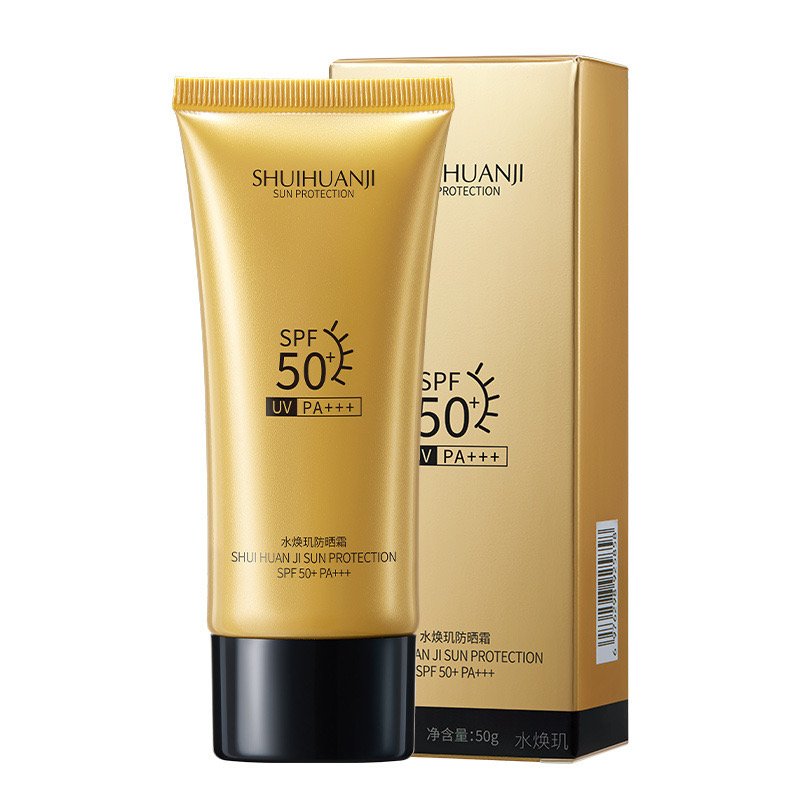 Private Label SPF 50 Oil-Free Zinc-Oxide Tinted Sunburn Sun Block Waterproof Sunscreen Whitening Sunblock Body And Face Cream