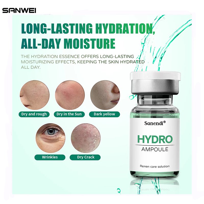 OEM/ODM private label customized Ampoule Serum Anti-aging repair Hyaluronic Acid Peptide Essence Cosmetic Face Serum Skin Care