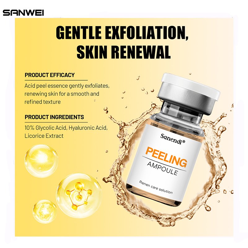 OEM/ODM private label customized Ampoule Serum Anti-aging repair Hyaluronic Acid Peptide Essence Cosmetic Face Serum Skin Care