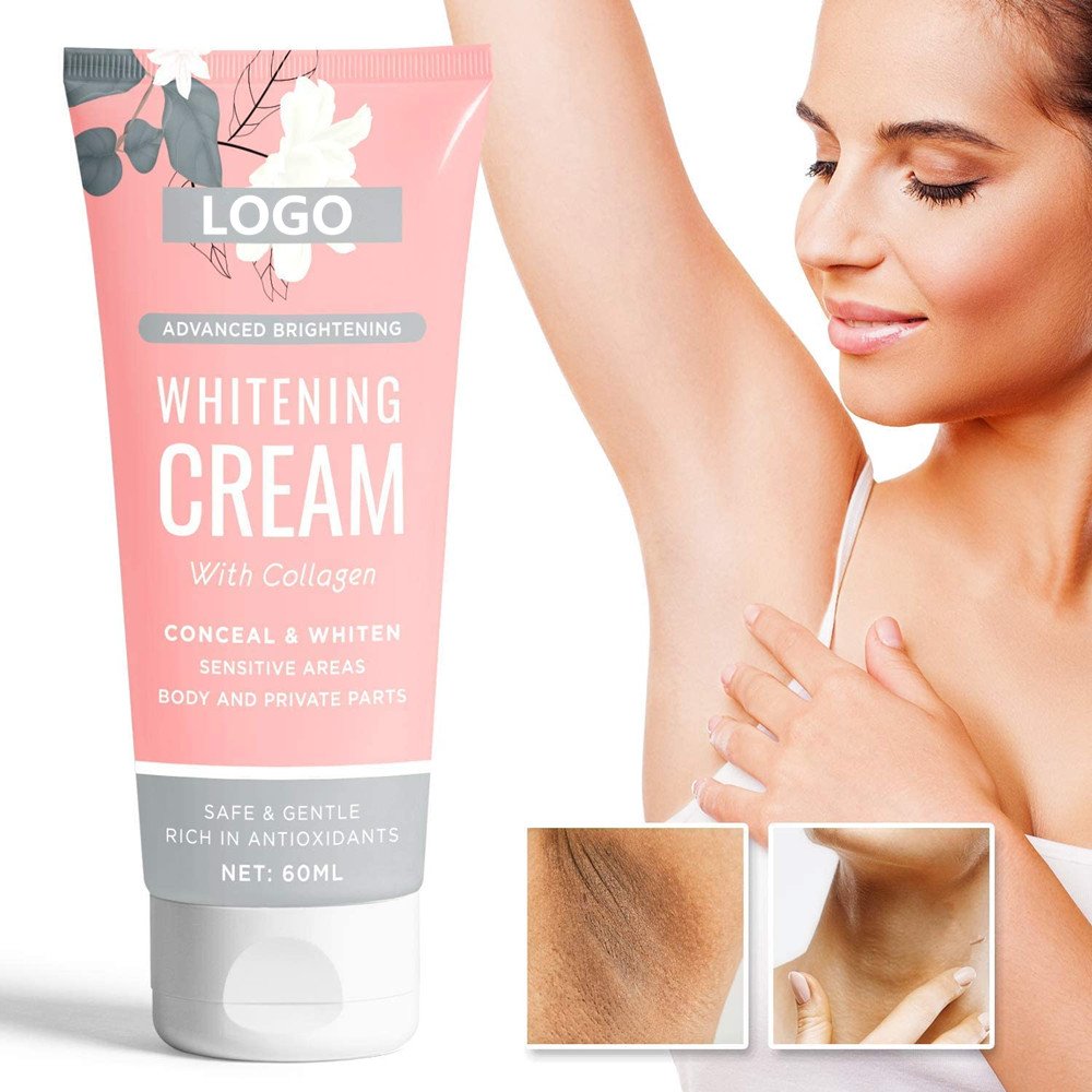 Private Label Skin Lightening Bleaching Dark Spot Corrector Remover Cream with Collagen