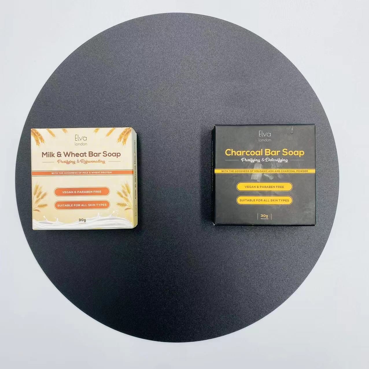 Private label Natural Organic Exfoliating whitening Bath Charcoal African Moroccan Black Soap