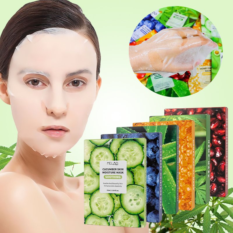 Best Quality Custom Skin Care Facemask Natural Organic Face Beauty Fruit Sheet mask