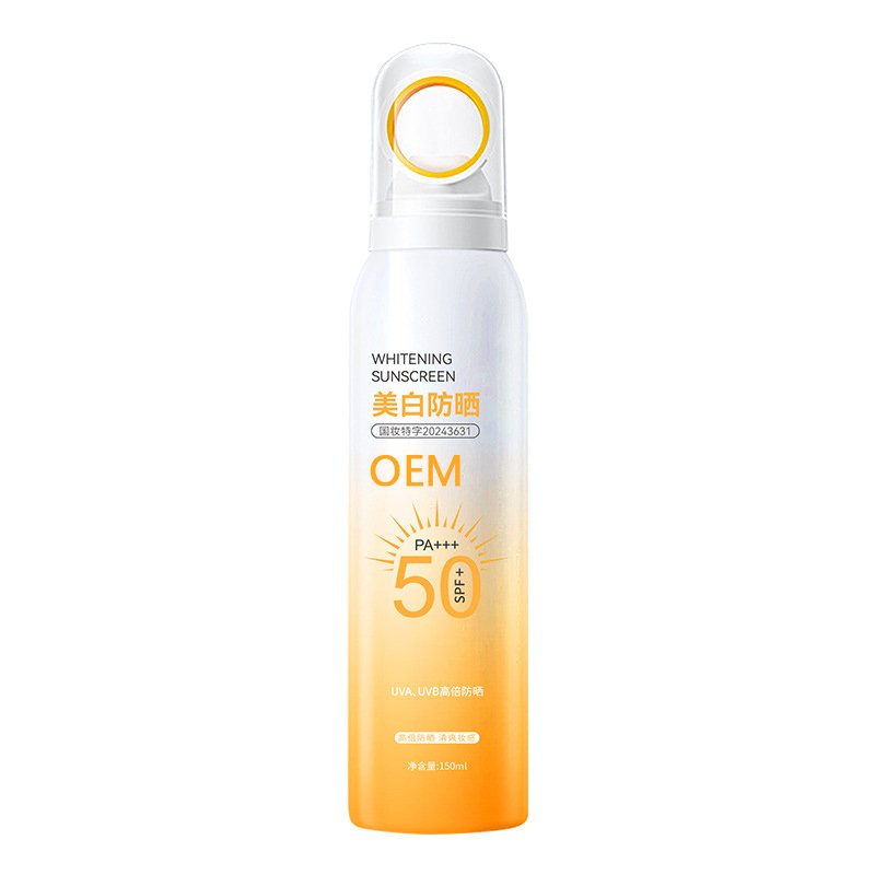 Customize Sun Tan Isolation OEM Outdoor Organic Whitening Face Private Label Spf 50 Protective Sunscreen Spray
