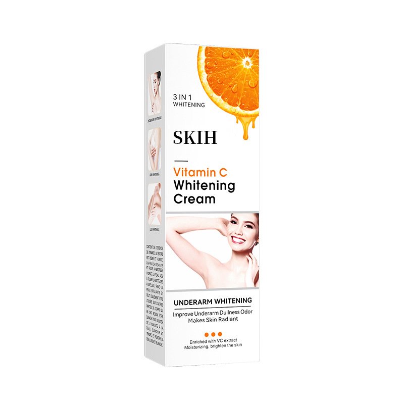 SKIH Organic Natural Intimate Whitening Cream Skin Lightening Bleaching Underarm Dark Intimate Skin Whitening Cream