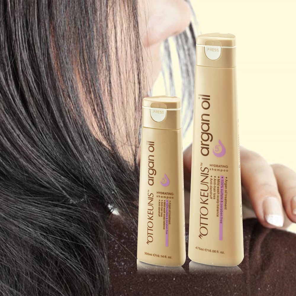 Hair Care Sulfate Free Dandruff Shampoo with Argan Oil