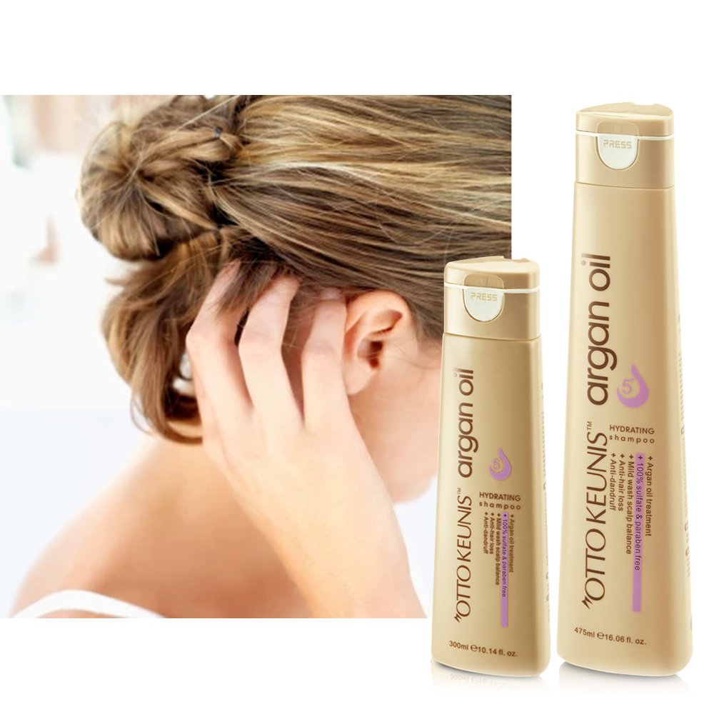 Hair Care Sulfate Free Dandruff Shampoo with Argan Oil