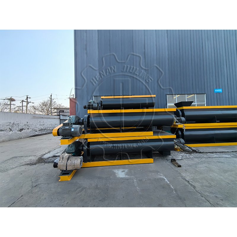 Continuous Double Shaft Mixer Paddle horizontal mixer Organic Fertilizer High Speed