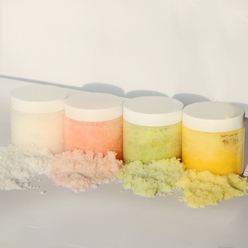 OEM customized proprietary brand body scrub exfoliating and moisturizing body scrub