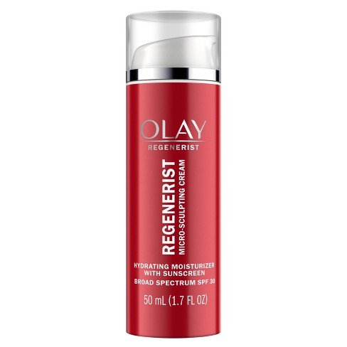 Olay Regenerist Micro-Sculpting Cream, Face Moisturizer for All Skin Types, 1.7 oz