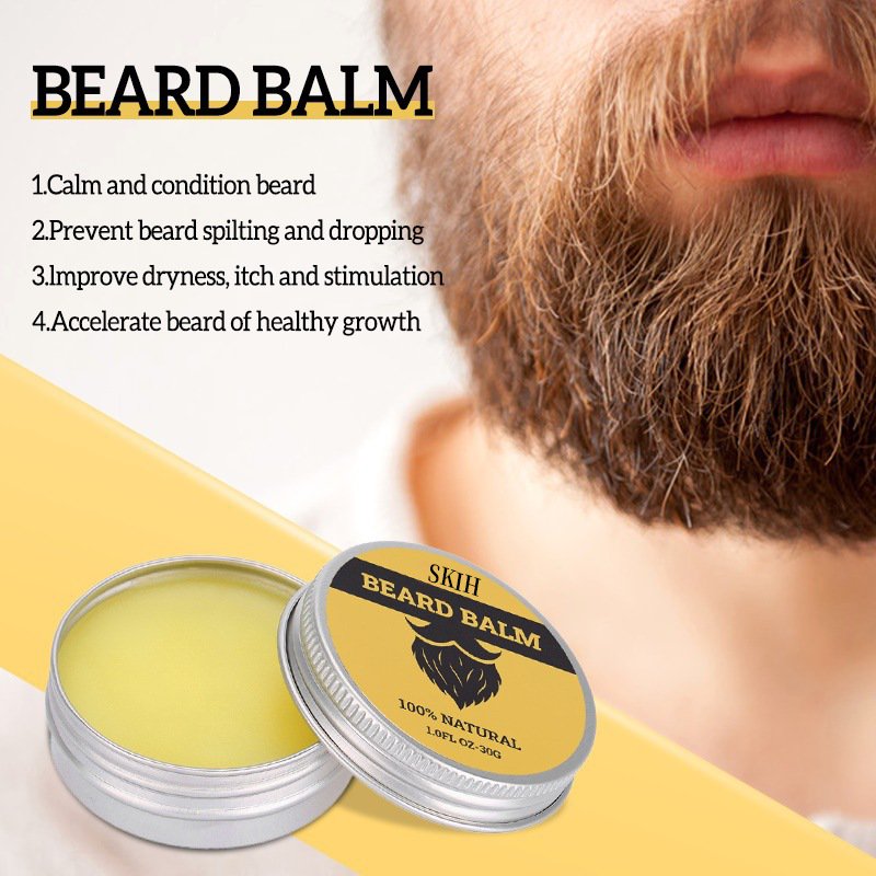 SKIH Private Label Professional Natural Organic Beard Growth Oil Beard Care With Beard Wash And Conditioner