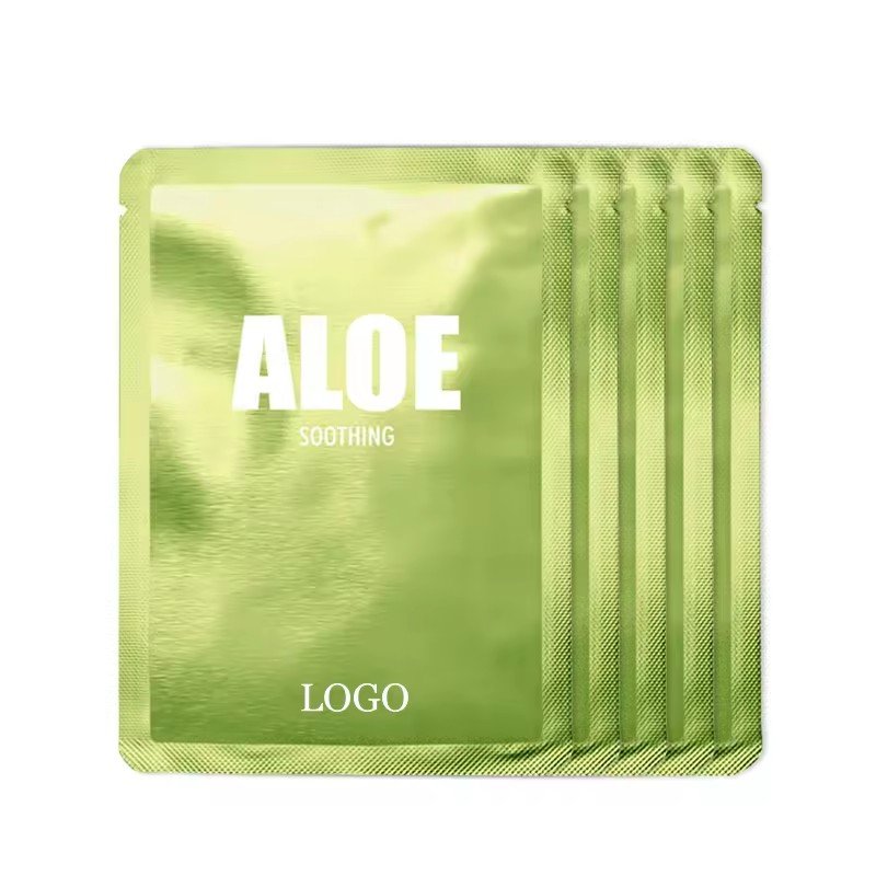 skin care hydrating mono-sheet tape facial mask aloe vera plant mask types plant extract skin care face masks beauty