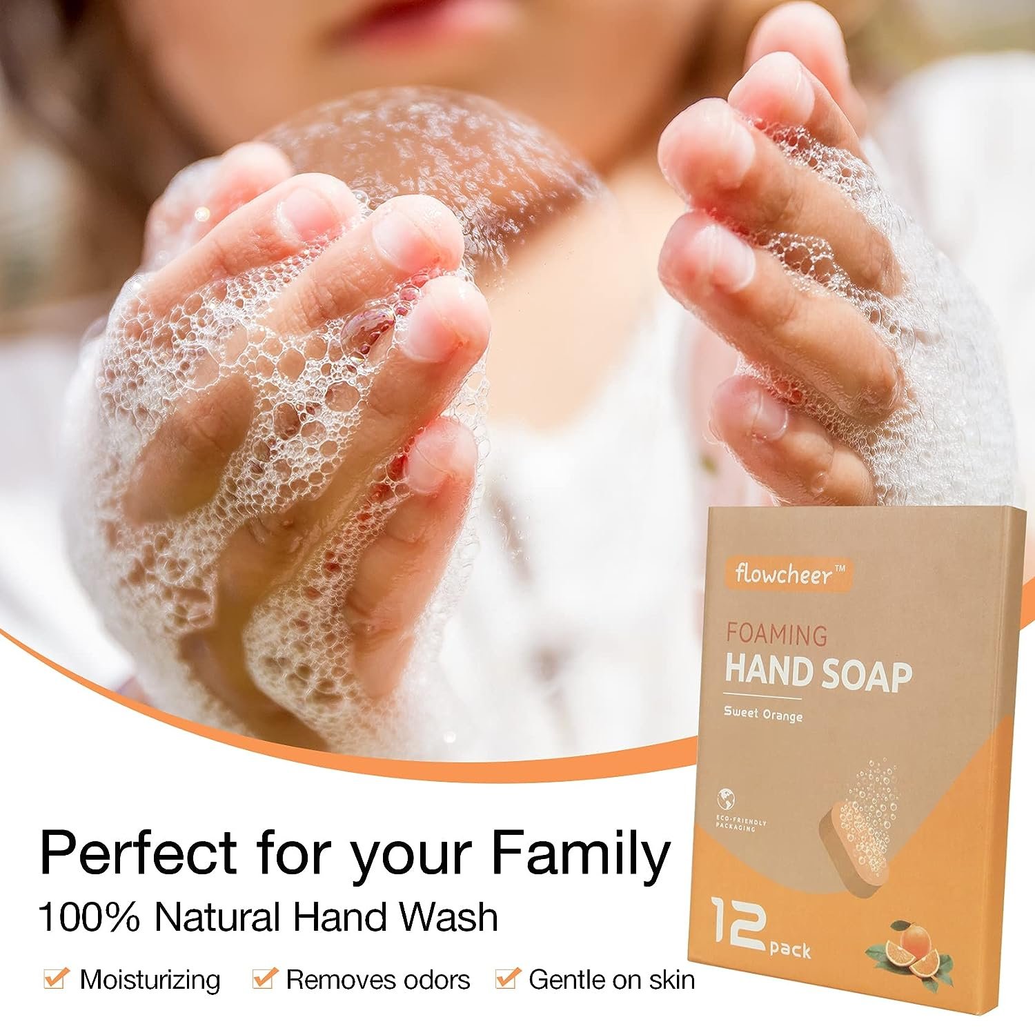 Eco -friendly Organic Natural Cleaner Tablet Hand Wash Foaming Hand Soap effervescent Tablet