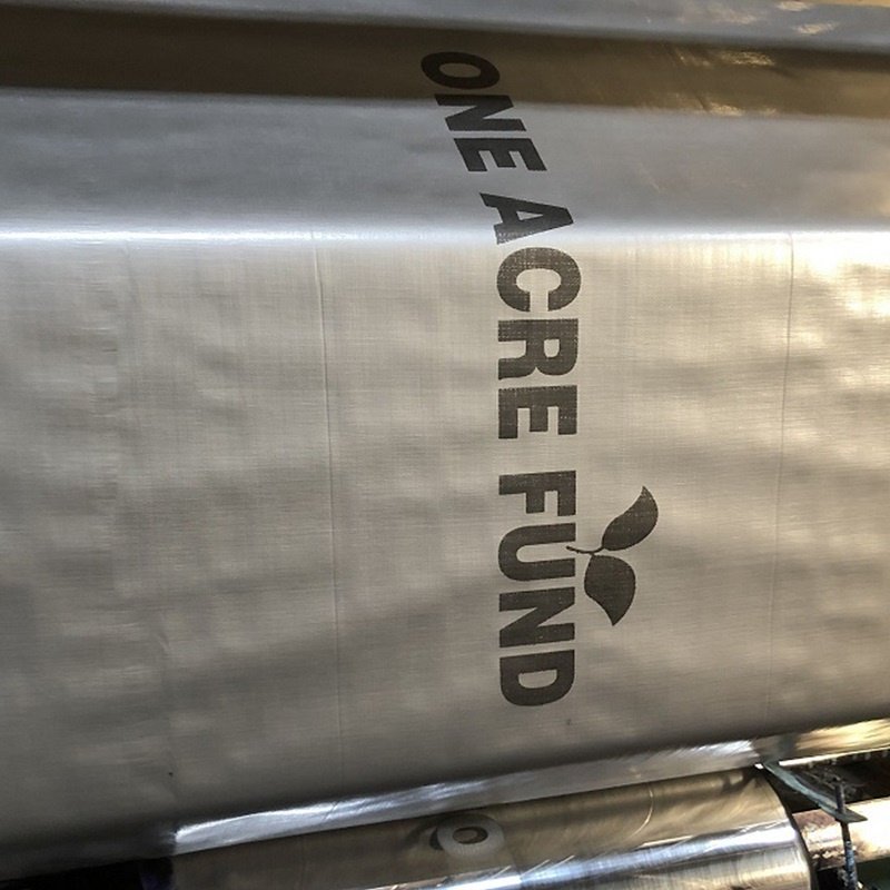 One Acre Fund China Directly PE Tarpaulin Sheet Cover Manufacturer Customized Logo Tarpaulin Supplier