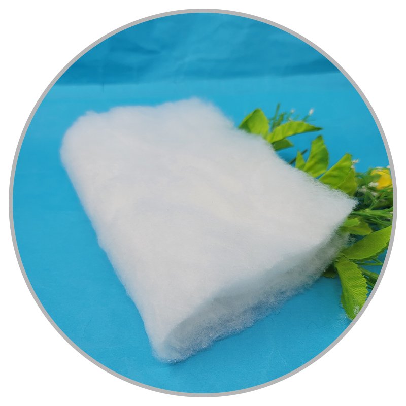 Wadding Oeko Tex Standard 100 Non Woven Fabric Factory White Polyester Wadding