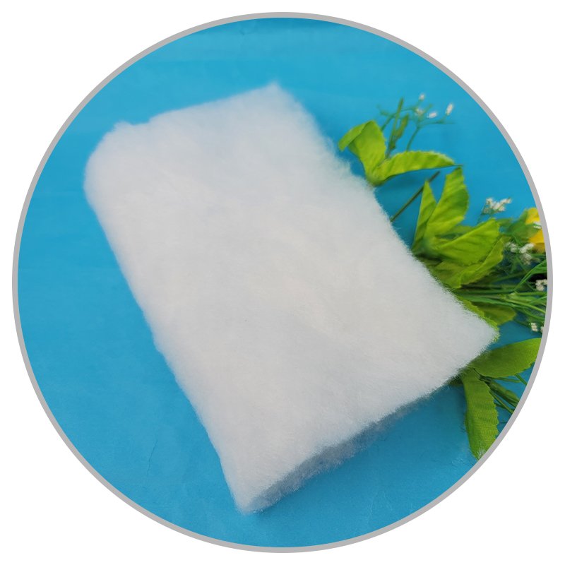 Wadding Oeko Tex Standard 100 Non Woven Fabric Factory White Polyester Wadding