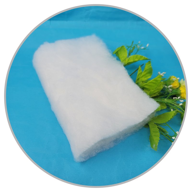 Wadding Oeko Tex Standard 100 Non Woven Fabric Factory White Polyester Wadding