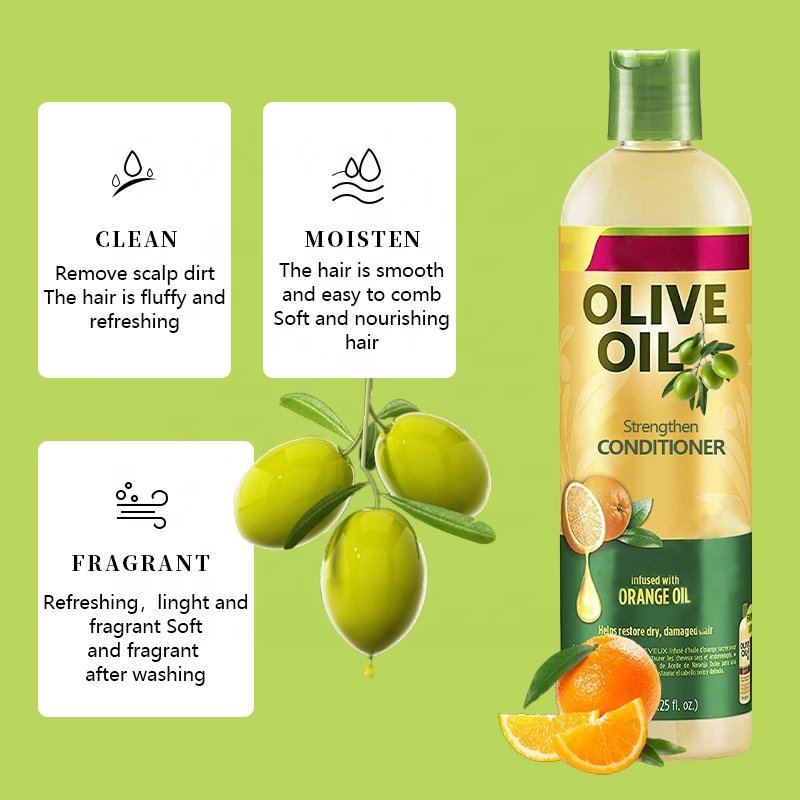 Manufacturer Oem Label Hair Care Products Shampoo and Conditioner for Curly Hair Deep Conditioning Shampoo & Conditioner