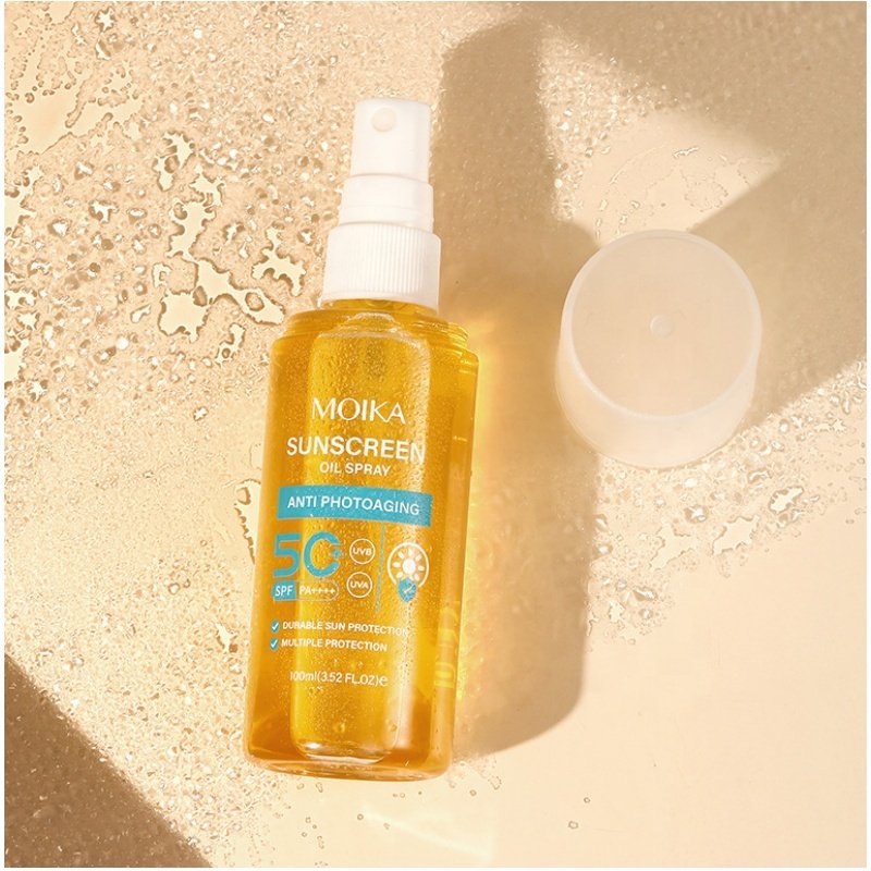 Low MOQ Private Label Lightweight Face Sun Cream Moisturizing Sunblock Lotion Broad-Spectrum SPF 50 Sunscreen