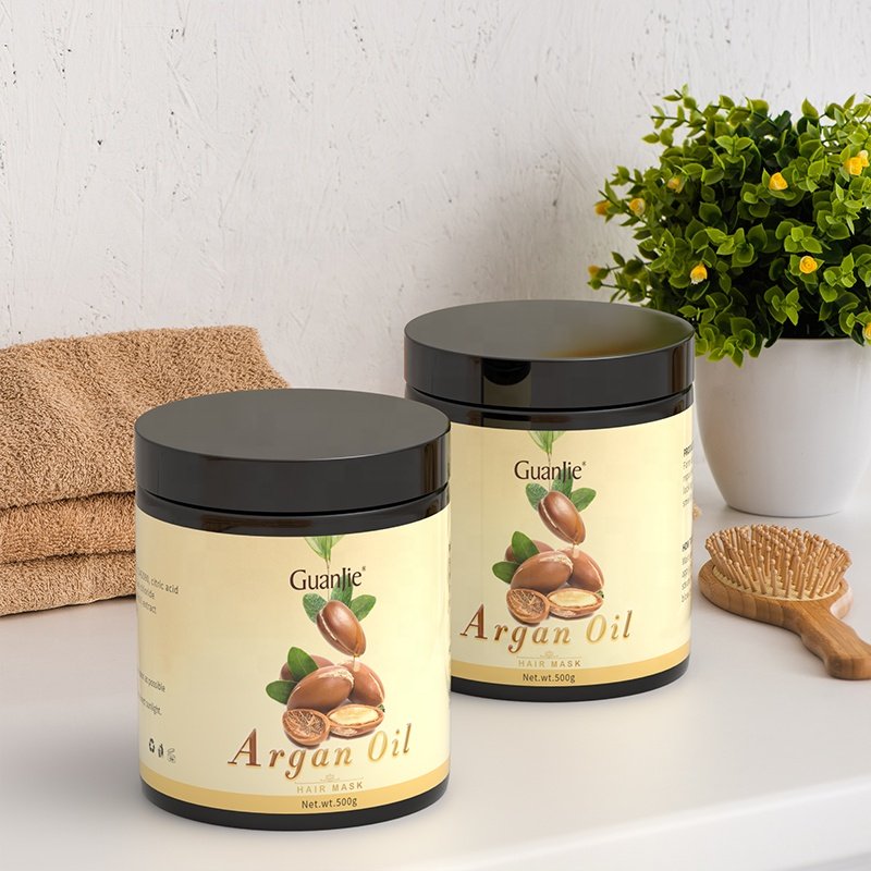 OEM Manufacturers Organic Hydrating Collagen Hair Treatment Argan Oil Deep Moisture Smoothing Curly Hair Conditioner Hair Mask