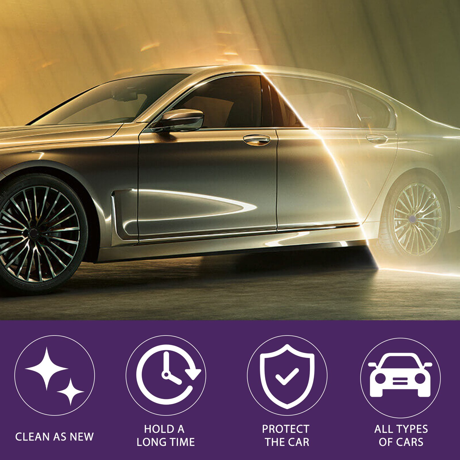 Homonth OEM&ODM Hydrophobic Spray Coating Polishing Ceramic Coating Spray Organic Car Nano Coating Spray