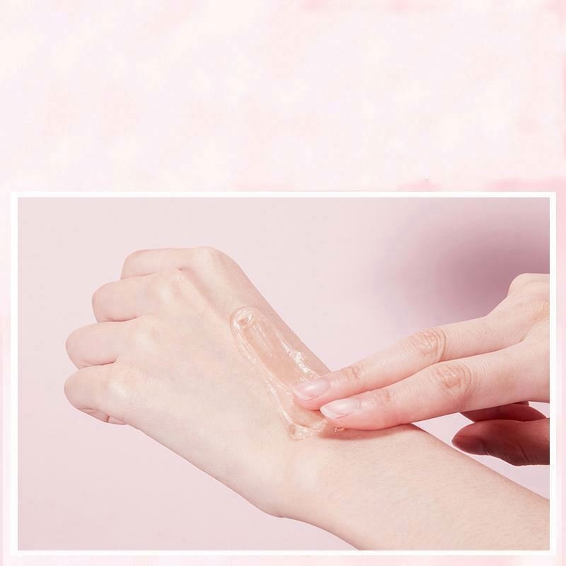 OEM IMAGES organic pink aloe vera moisturizing smoothing skin care beauty products face cream gel