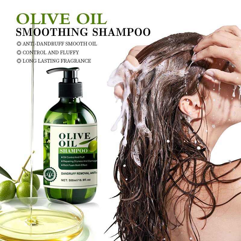 500ml Olive Oil Hair Conditioner Sulfate Free Professional Salon Quality Organic Formula Nourishing and Strengthening OEM