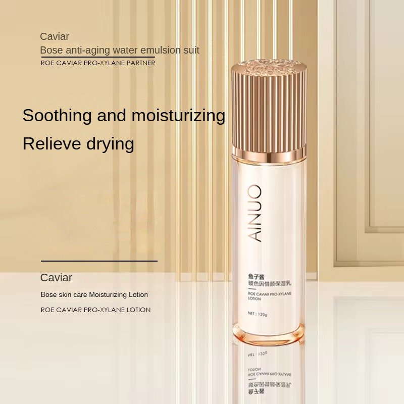 OEM ODM Wholesale AINUO Caviar Bose Water Toner Hyaluronic Acid Moisturizing Hydrating & Refreshing Unisex Adults Skincare