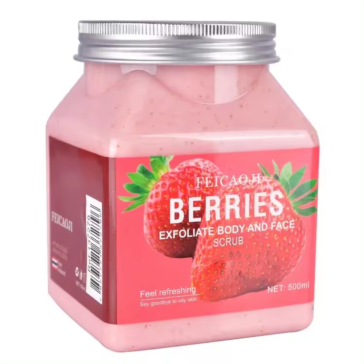 Wholesale organic whitening Skin Care SPA Whitening Moisturizing Body Scrub Private Label Exfoliating Rose Body Scrub