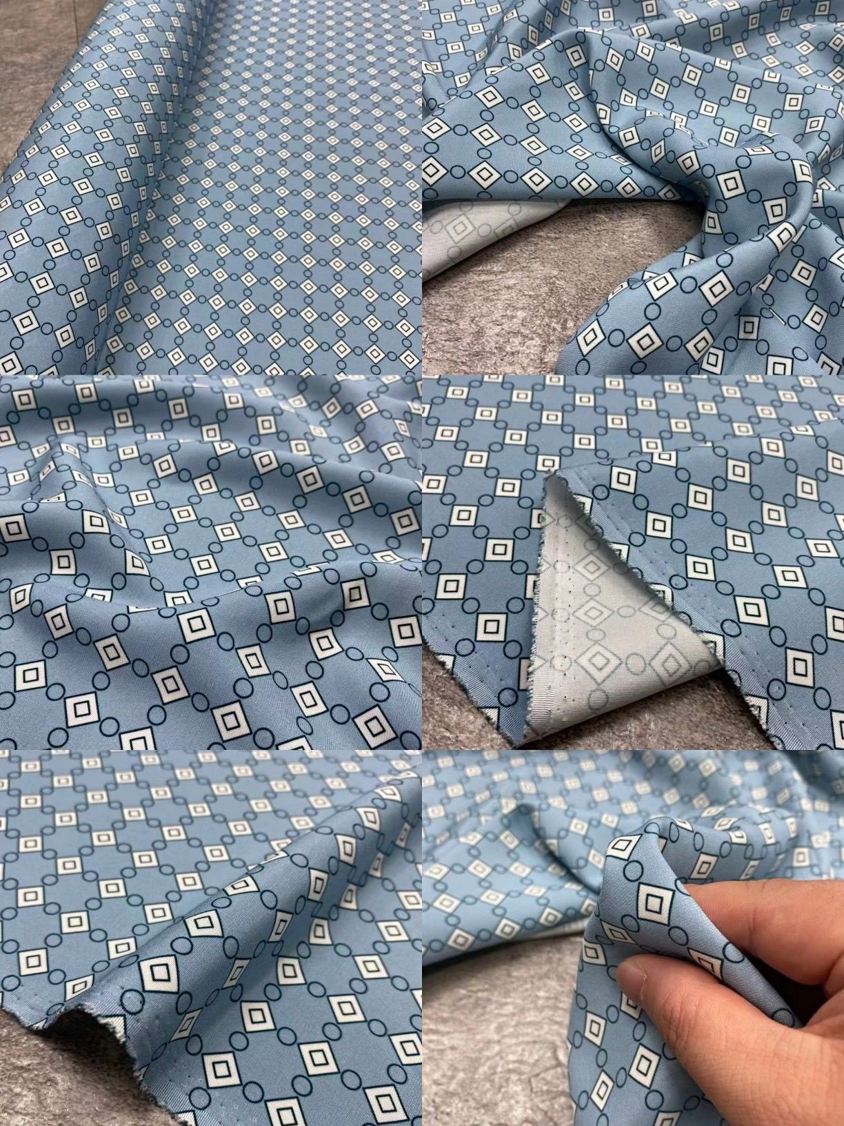 Soft Silk Smooth Printed Fabric - Premium Quality Prints - Textile Digital Print Fabrics For Garment Style Manufacturing