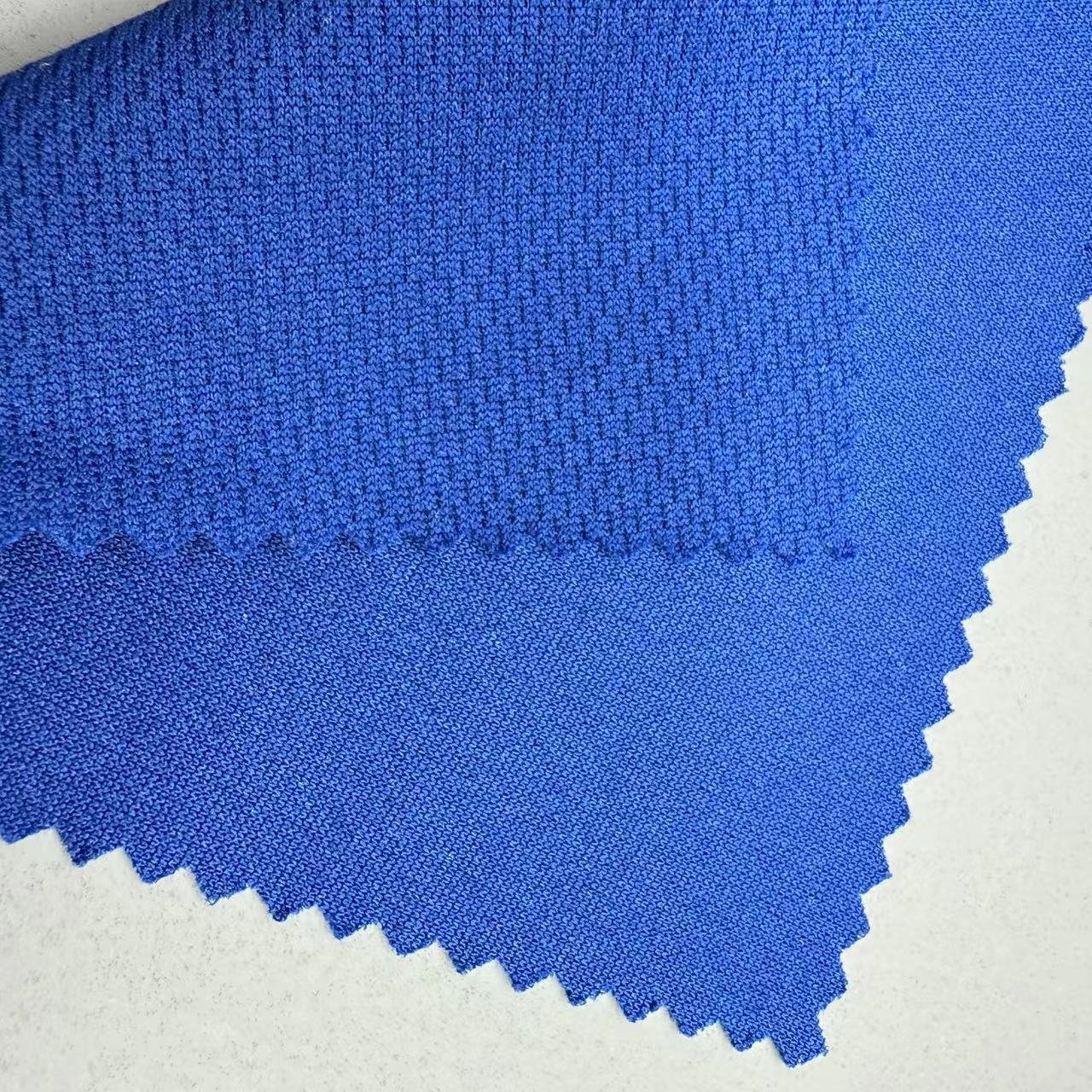 FREE SAMPLE bird eye mesh knit fabric for t shirt honeycomb 150gsm 75d/36f