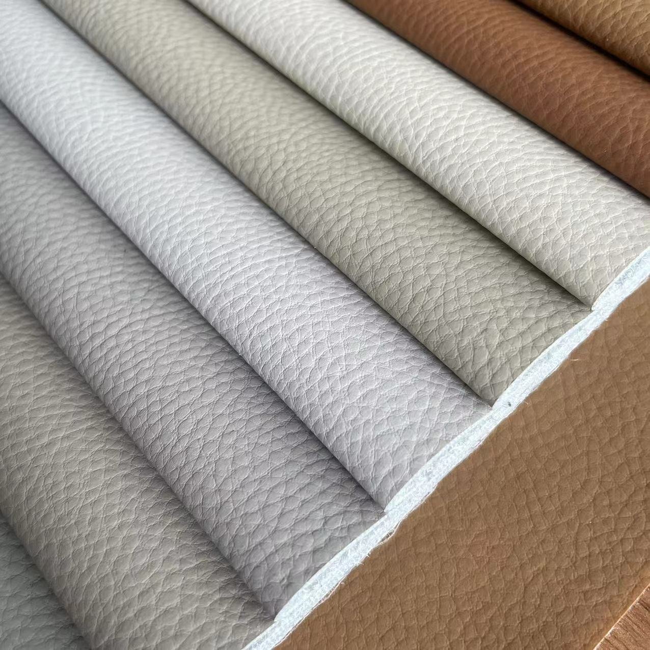 cheap price PVC vinyl faux leather fabric for pillow, bed, chair, seat cover
