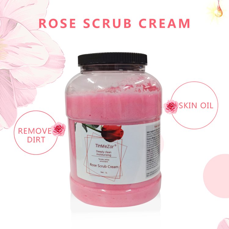 Professional spa scrub cream private label lavender/rose /matcha body scrub exfoliating vegan cream scrub