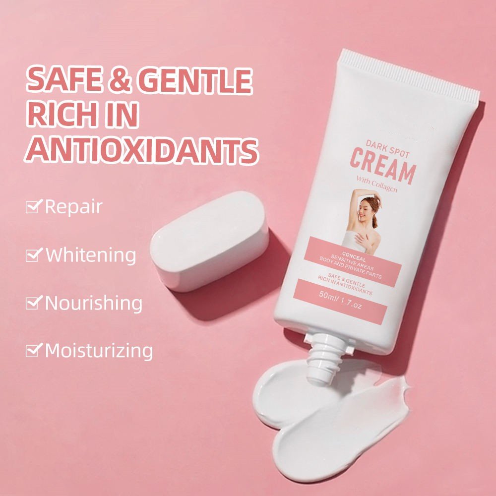 Organic Dark Spot Corrector Cream Armpit Underarm And Body Collagen Whitening Skin Care Full Body Whitening Cream For Dark Spots