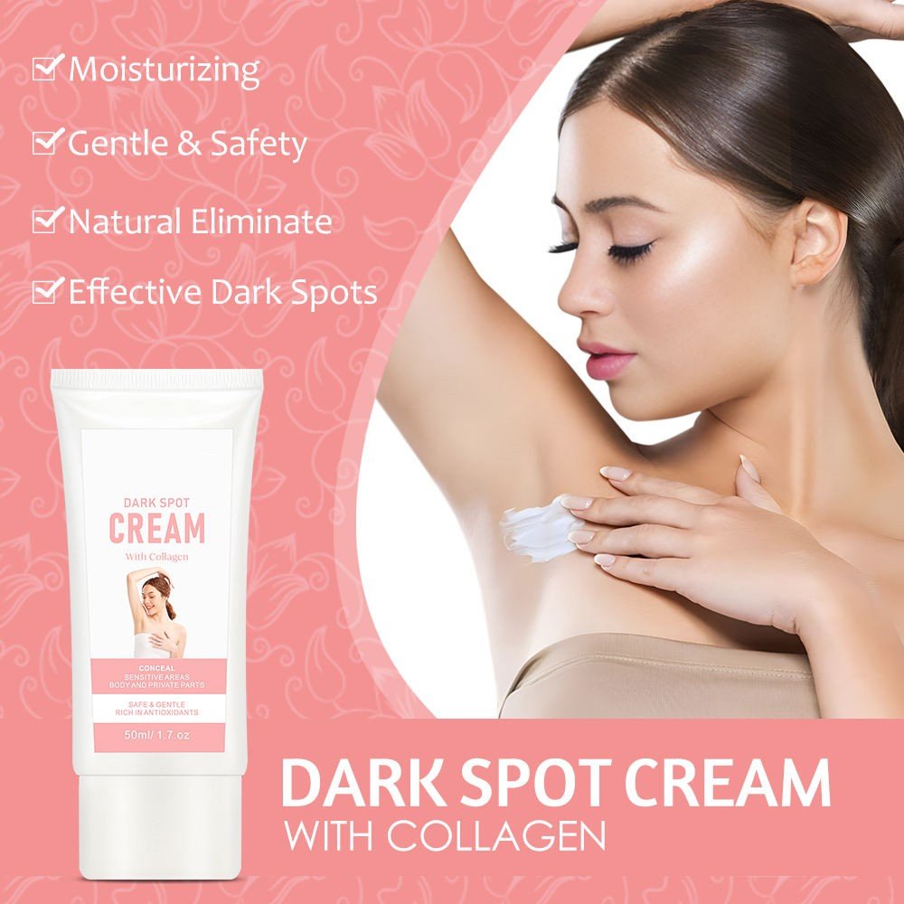 Organic Dark Spot Corrector Cream Armpit Underarm And Body Collagen Whitening Skin Care Full Body Whitening Cream For Dark Spots