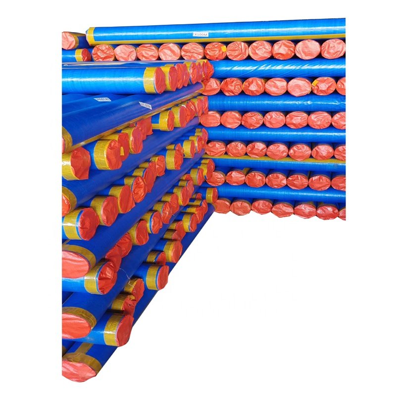 China GRS CE Factory Wholesale Customized Heavy Duty Cheap UV Protection Waterproof PE Tarpaulin Fabric Roll