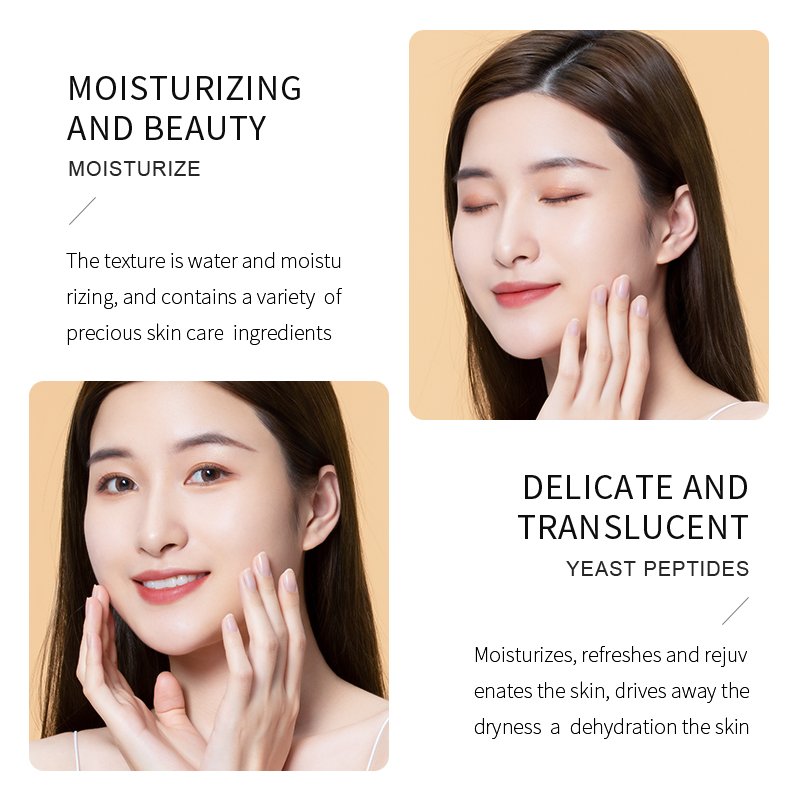 Organic Aloe Vitamin C Moisturizing Serum OEM ODM Lightening Skin Care Korean Face Essence Oil