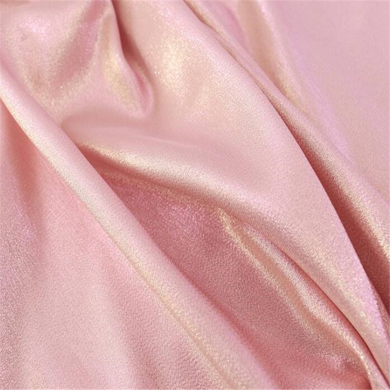 New Comfortable Shiny Silk Jacquard Brocade Fabric Lurex Organic 100% Polyester for Evening Dress Costume