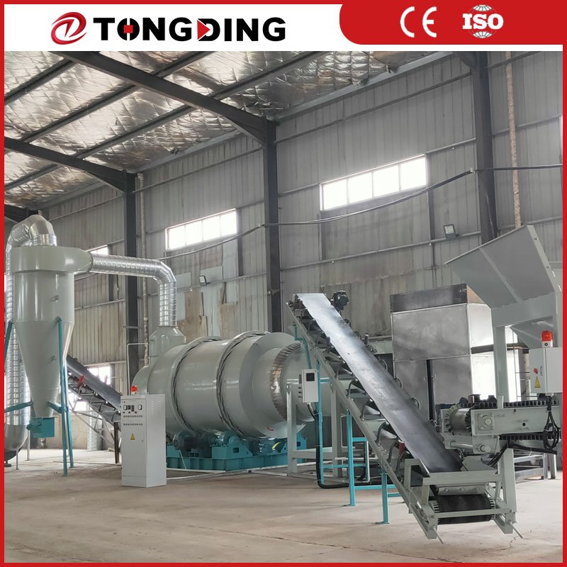 Best Quality Rotary Sludge Vacuum Dryer Sawdust Sand Bean Curd Residue Chicken Manure Organic Fertilizer Feed Rotary Dryer