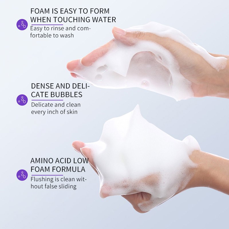 OEM FAYANKOU Organic Extract Perilla Amino Acid Oil Control Tender Clean Refreshing Facial Cleanser