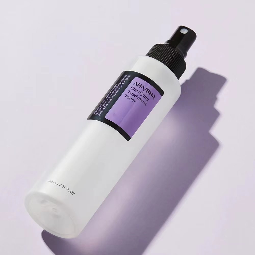 AHA/BHA Clarifying Skin Toner 150ml Smooth Face Serum Oil Control Shrink Pores Skin Whitening Korea Cosmetic Clarifying