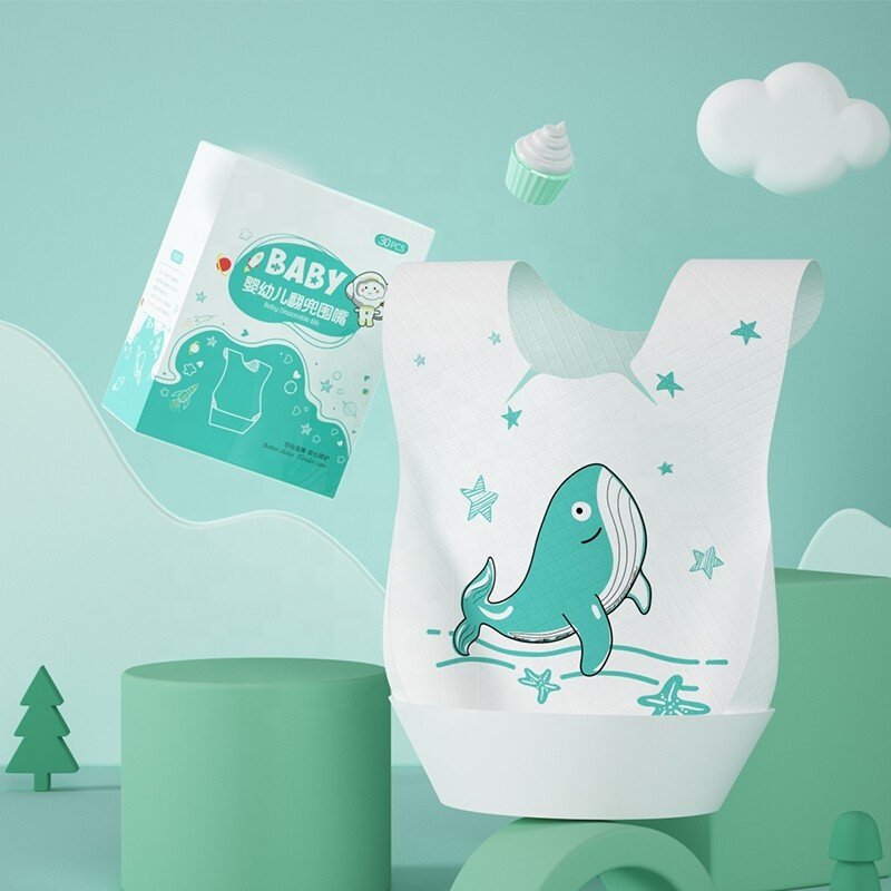 Children's Baby Bibs Organic Cotton Baby Waterproof Super Surprising Price Baby Disposable Bibs