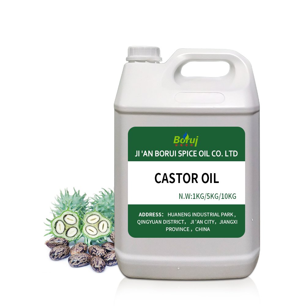 Hot Sale Moisturizer Organic Castor Essential Oil Organic Refined black castor oil Massager Care Castor Oil