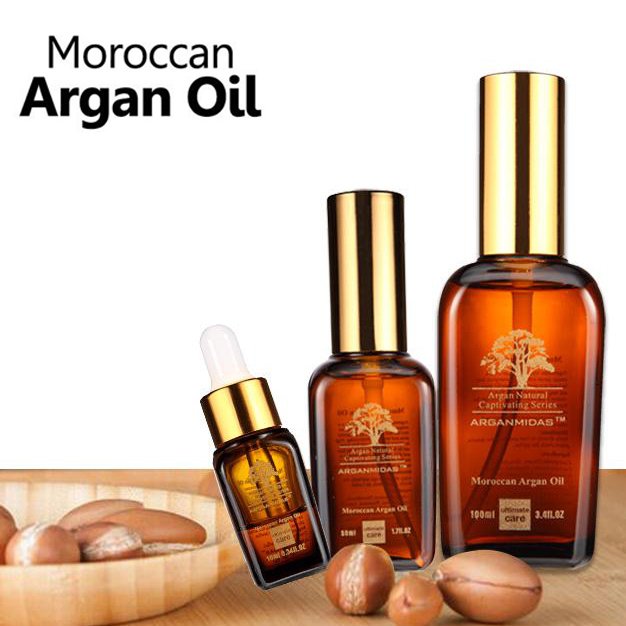 Arganmdias herbal morocco argan hair oil repair damaged heat protectant argan oil hair serum