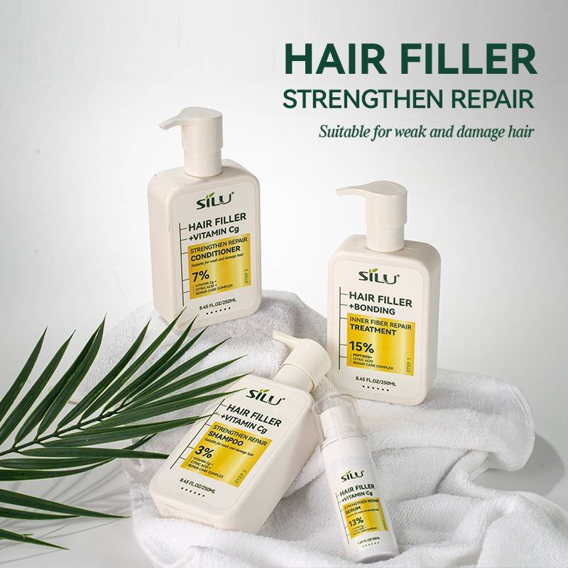 3% vitamin citric acid hair care complex organic strengthen repair shampoo for weak and damage hair