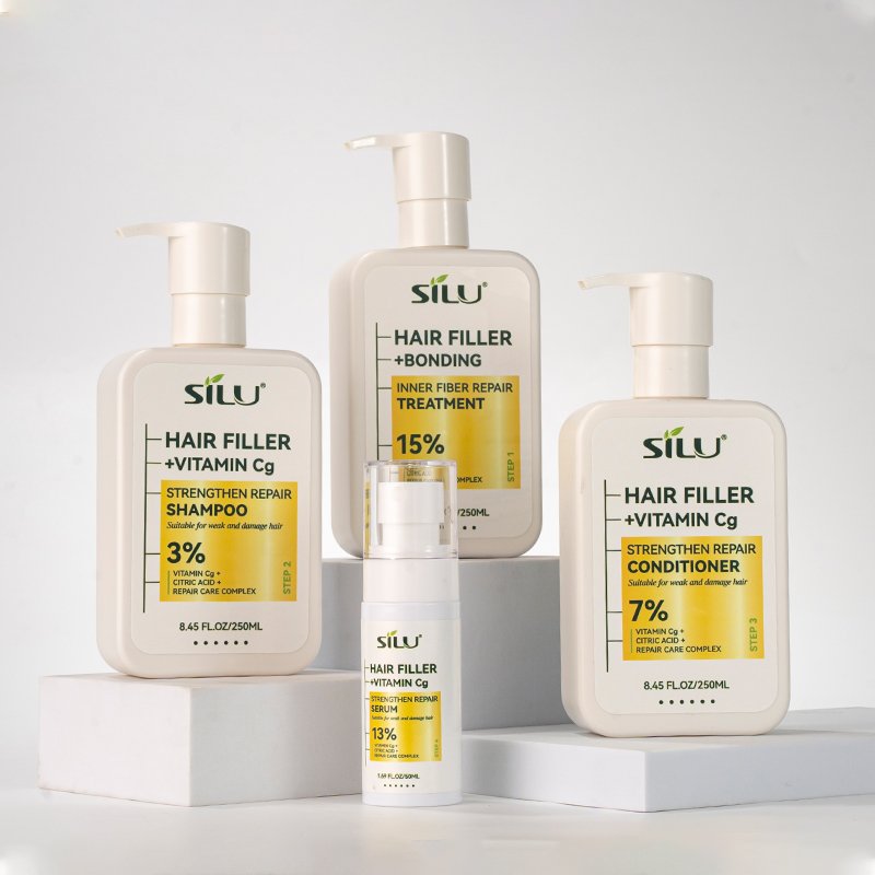 3% vitamin citric acid hair care complex organic strengthen repair shampoo for weak and damage hair