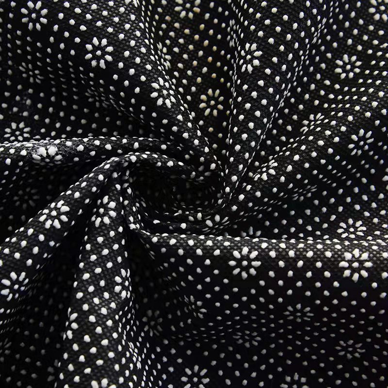 Factory Supply Anti , Needle Punched PVC Dots Felt Non Drop Cloth Polyester NonWoven Fabric for Carpet and Floor Mat/