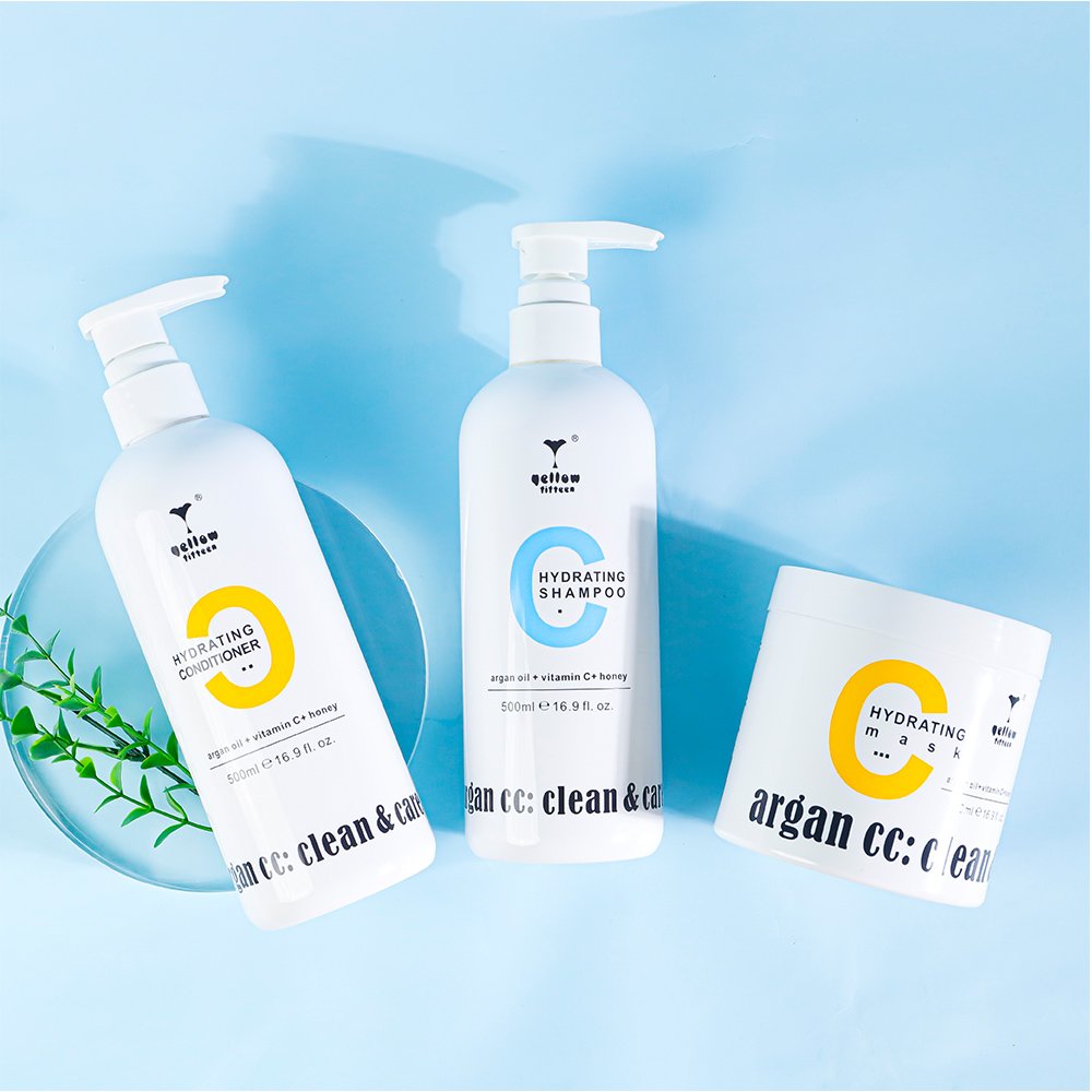 Private Label Honey Shampoo And Conditioner For Hair Against Breakage And Damage